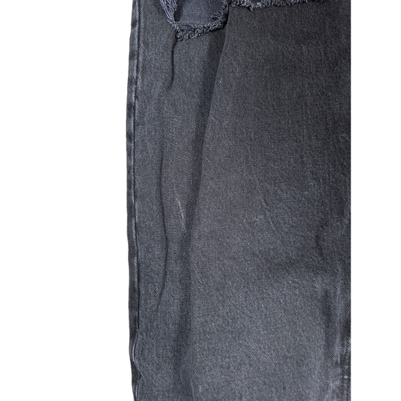 Abercrombie & Fitch The 90’s Baggy Low Rise Jeans Sz 27/4L Distressed Button Fly - Picture 9 of 9